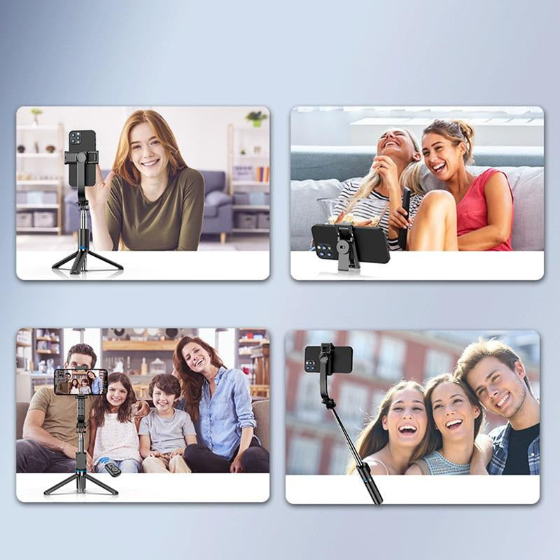 40'' Extendable Selfie Stick Tripod with Wireless Remote Tripod Stand, Portable, Lightweight, Compatible with Iphone 15 14 13 12 Pro Xs Max X 8Plus, Samsung Smartphone and More