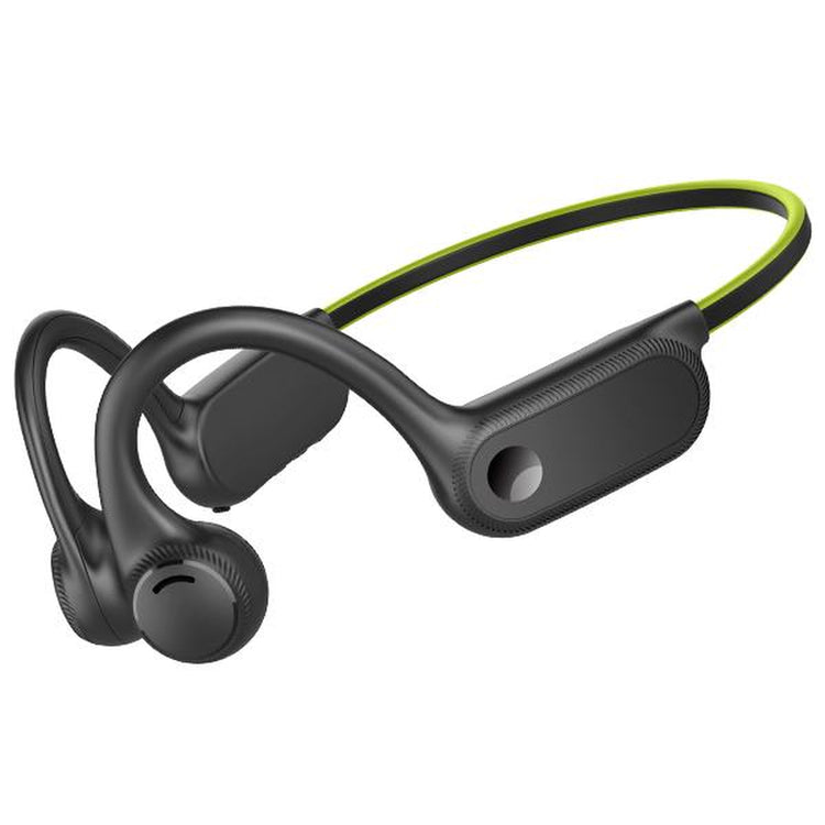Air conduction headphones for sports featuring open-ear design and Bluetooth 5.2 technology.