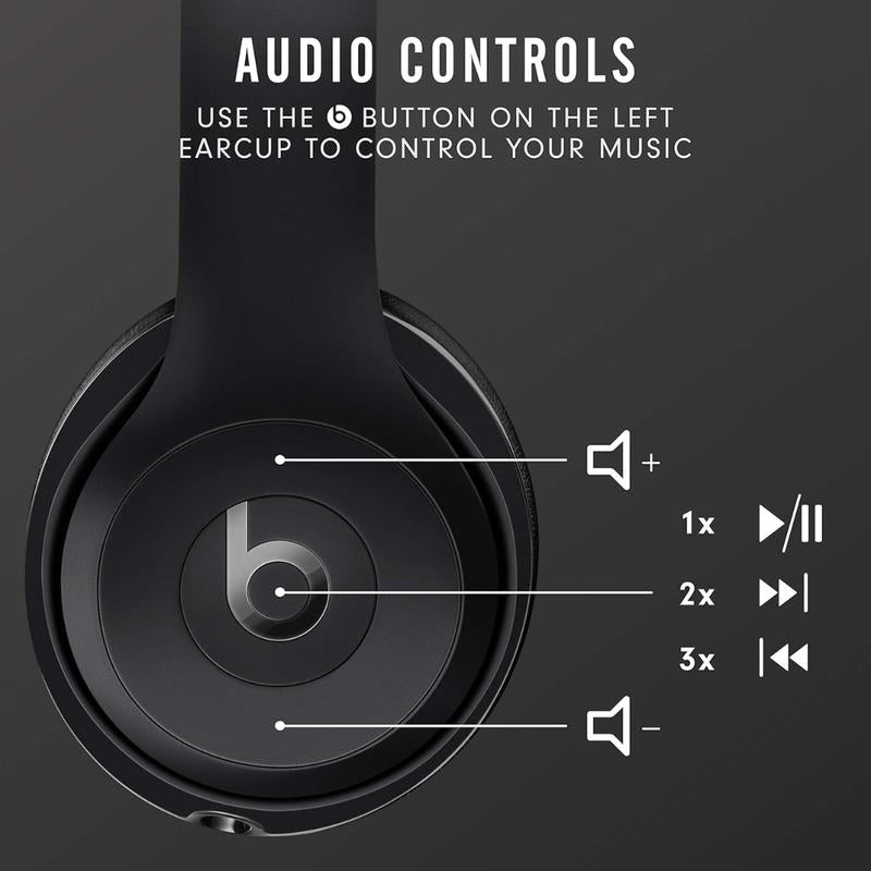 Beats Solo3 wireless headphones for commuting and travel