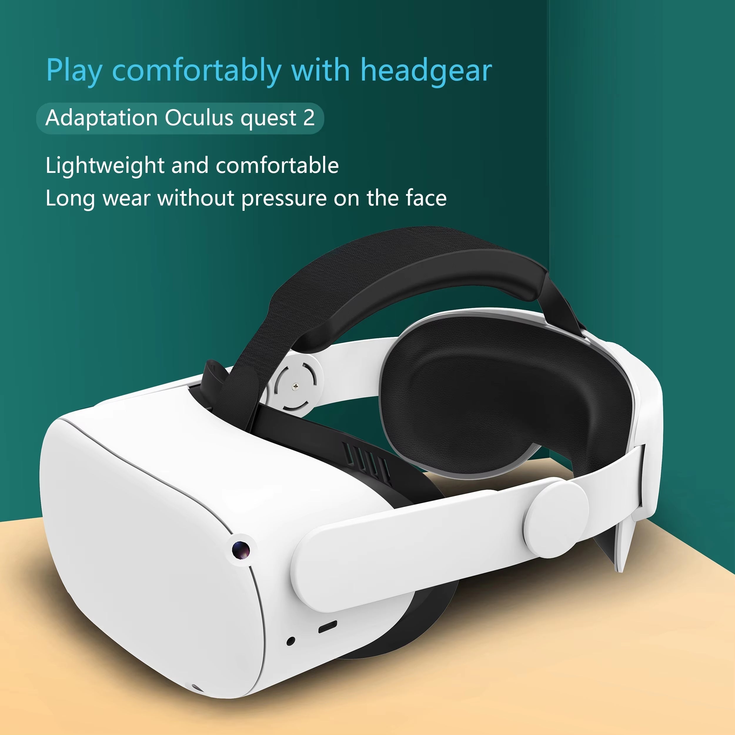 HUNDAI Design for Meta Quest 2/Quest 3/Quest 3S Elite Strap Adjustable Head Strap