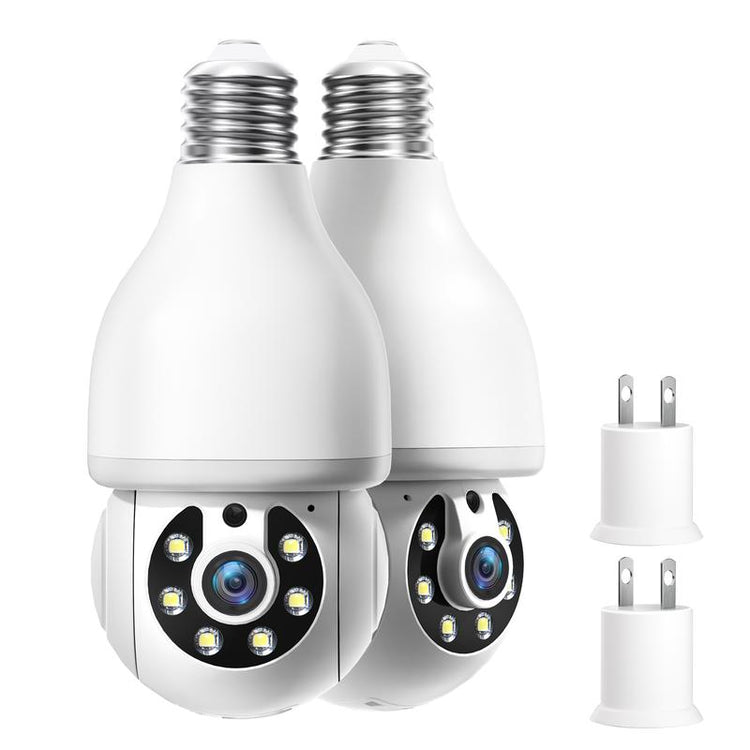 Two-way talk outdoor light bulb security camera