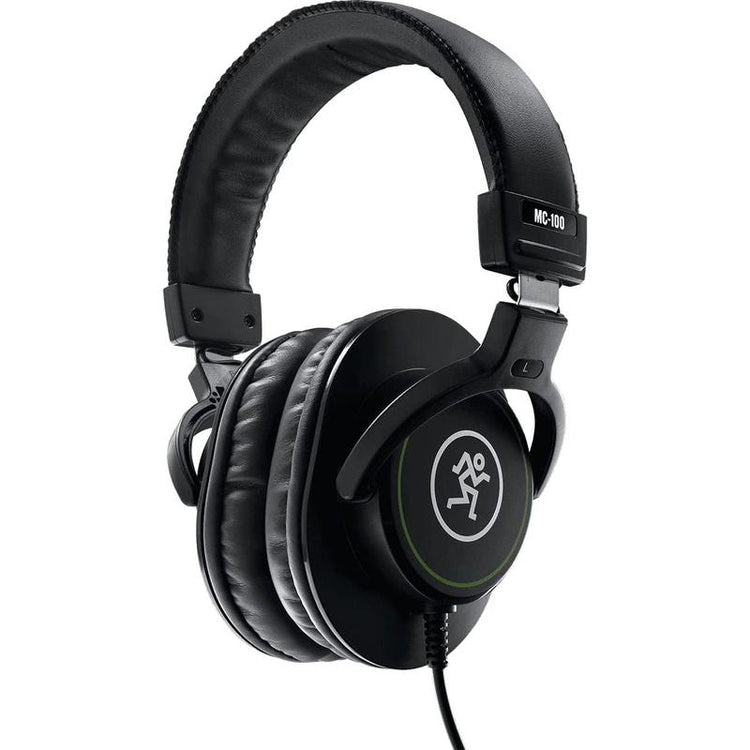 Lightweight Mackie MC-100 headphones for critical listening