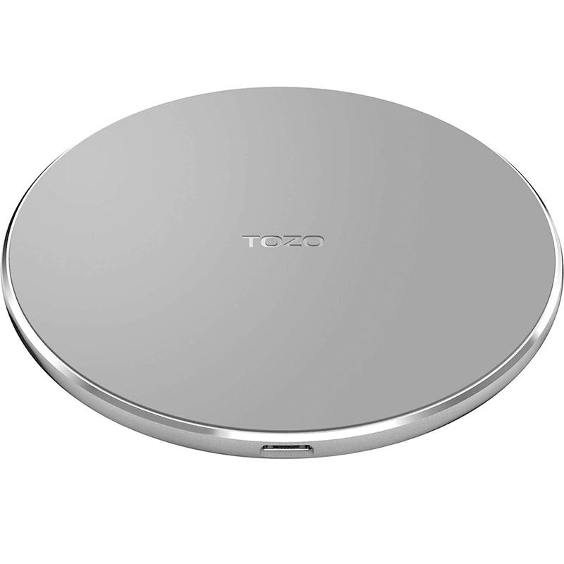 TOZO W1 Wireless Charger, 10W Qi-Certified Fast Charging Pad Electronic Smartphone Cellphone Mobile Fathersdaygift