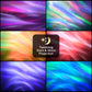 Galaxy Star Projector Night Light showcasing colorful nebula patterns with twinkling stars and moon projection.
