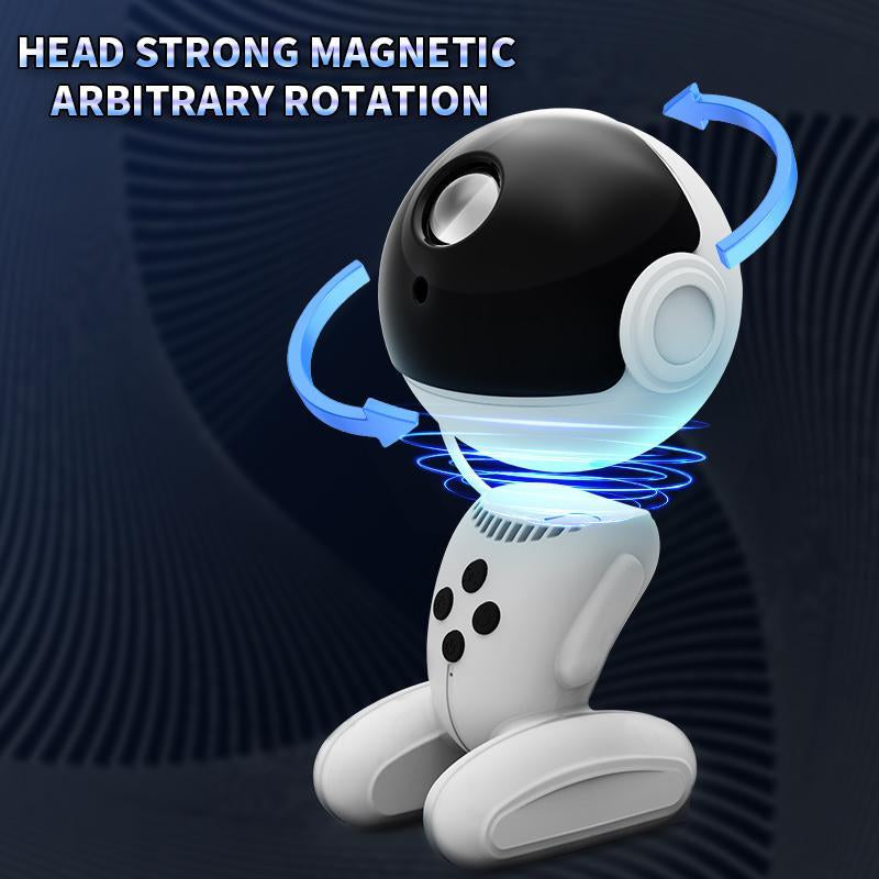 Galaxy Robot Projector, Rotatable and Adjustable, Night Light Space Nebula Black Hole Lamp with Remote Control, Astronaut Galaxy Star Night Light Robot Astronaut, Suitable for Bedroom, Christmas, Birthday, Holiday Gifts