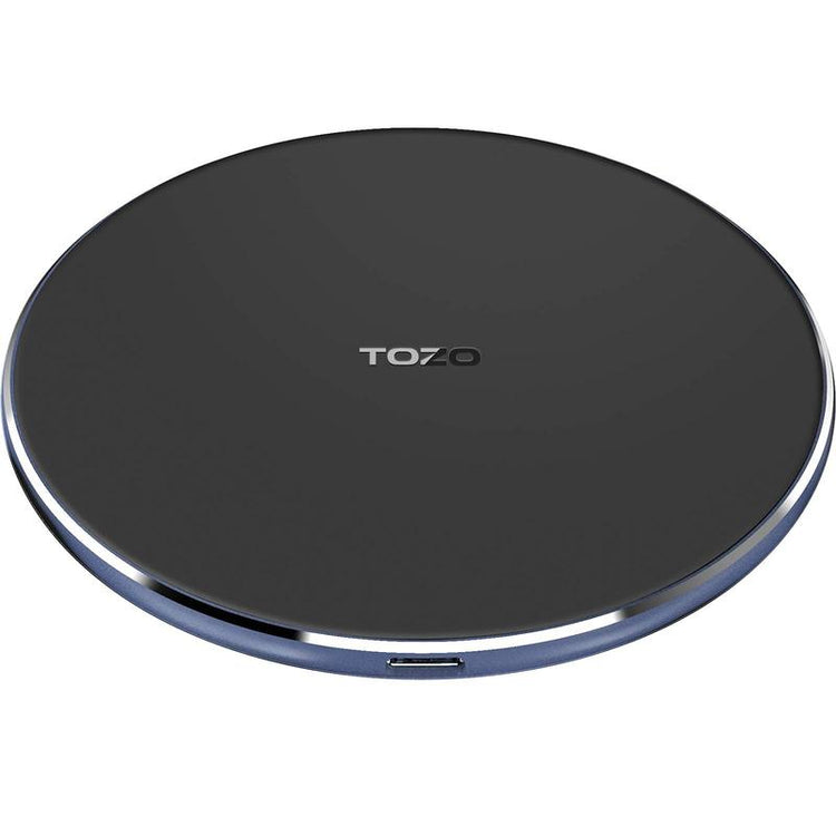 TOZO W1 Wireless Charger, 10W Qi-Certified Fast Charging Pad Electronic Smartphone Cellphone Mobile Fathersdaygift