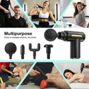 Electric Massage Machine, Including 4 Counts Replacement Heads, Portable Handheld Comfort Muscle Massage Gun, Valentine'S Day Gift, Massagers for Back, Massage Gun Neck Massagers