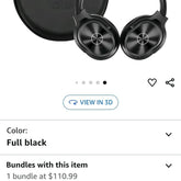 ZIHNIC wireless headset connected to phone via Bluetooth