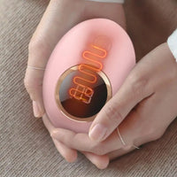 Hand Warmers Rechargeable 3 Modes Instant Heat USB Power Bank Portable Electric Heater with LED Digital Screen Fast Warm