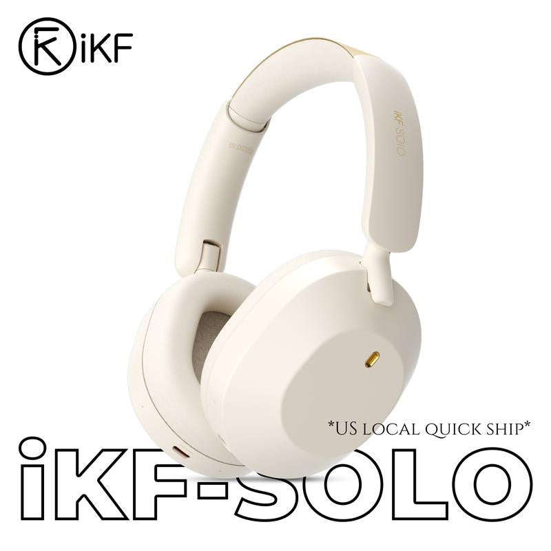 Over-ear hi-res audio headphones with 130H playtime IKF Solo