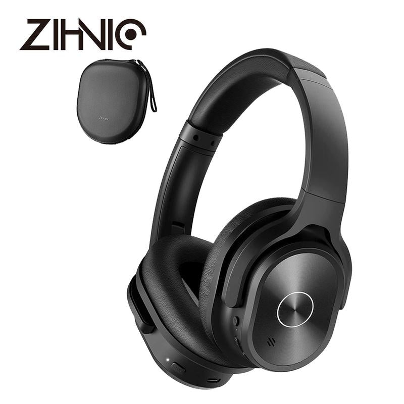 ZIHNIC PN9 ANC Bluetooth Headphones – 40H Playtime, Foldable, Built-in Mic