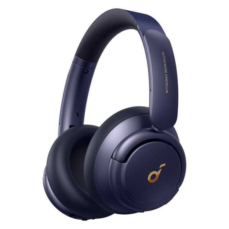 Soundcore Life Q30 by Anker, Hybrid Active Noise Cancelling Headphones with Multiple Modes, Hi-Res Sound, Custom EQ via App, 50H Playtime, Comfortable Fit, Bluetooth, Multipoint Connection
