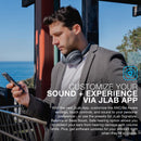 JLab JBuds Lux ANC headphones hybrid ANC feature
