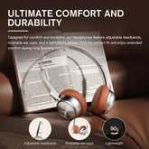 Hi-Fi sound quality retro headphones for music lovers