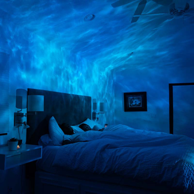 aurora wave led nebula projector room ambiance