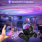 galaxy star projector night light bedroom decor