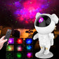Astronaut Galaxy Projector Star Projector Bluetooth Speaker White Noise Star Moon Galaxy Lights for Bedroom with Timer Remote Nebula Night Light 360° Adjustable Starry Space Ceiling Lamp
