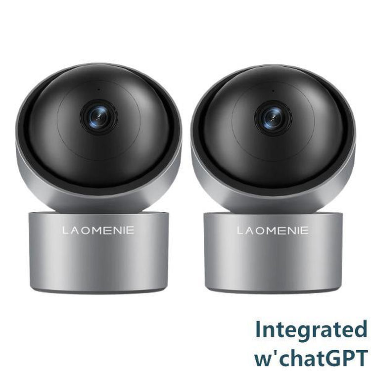 Two-way talk AI smart security camera