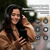 Siindoo HiFi stereo sound Bluetooth headset for music