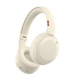 Wireless headphones for music lovers - Acer OHR205 in white, showcasing hi-fi stereo sound and comfortable design.