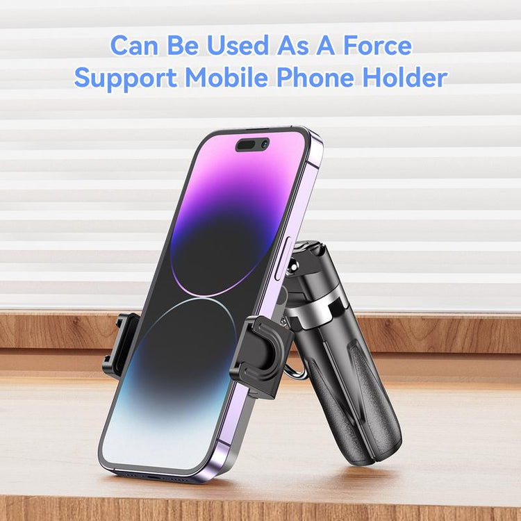 Multifunctional 4-In-1 Mini Selfie Stick,Convenient Camera Aid, Tripod, Phonestand, Bluetooth Selfie, Multifunctional Foldable, Suitable for Vlogs, Live Streaming, Photography, Compatible with Iphone16/15/14/13 Series