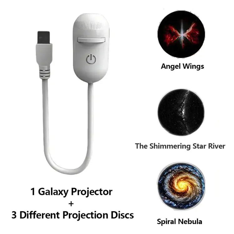 2-In-1 Galaxy Projector Night Light, Galaxy Star Projector Starry Projector Light, Galaxy Dual-Mode Night Light, Galaxy Projector USB