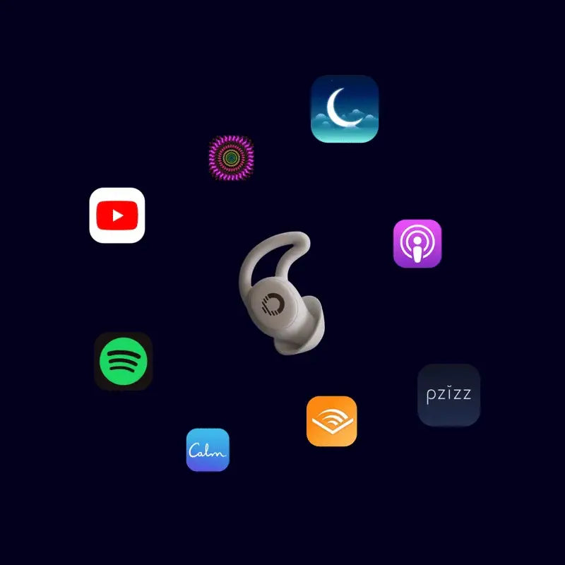 Ozlo Sleepbuds in-ear fit close-up