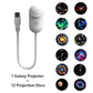 2-In-1 Galaxy Projector Night Light, Galaxy Star Projector Starry Projector Light, Galaxy Dual-Mode Night Light, Galaxy Projector USB