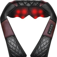 DAILYLIFE Shiatsu Neck and Back Massager, Electric Shoulder Massager, Car Neck Massage Pillow for Neck, Back, Shoulder, Foot, Leg Massage, Relieve Muscle Pain, Perfect Present for Man/Woman/Family