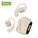 HTC NE11 Open Ear Wireless Earbuds, OWS Touchscreen Bluetooth Wireless Headphones, Bluetooth 6.0 Earphones, Long Battery Life Earbuds IPX5 Waterproof Sports Headphones with Long Endurance, Audio Wireless Earbuds for Music & Phone Calls