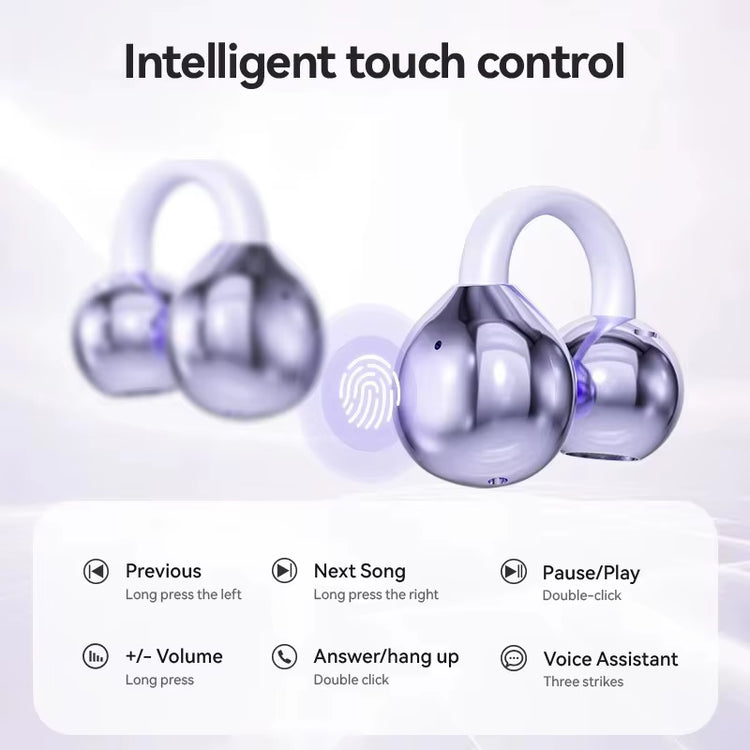 XIAOMI Mijia Wireless Earphone Open Ear M91 Ear Clip ENC Headset Bluetooth 5.4 HD Call Touch Control Headphone for Android Ios