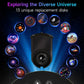 Planetarium Style Galaxy Projector showcasing 13 unique replacement disks for exploring the diverse universe.