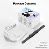 Meta Quest 3 Head Strap Upgrade package contents including head strap and adjusting headwear.