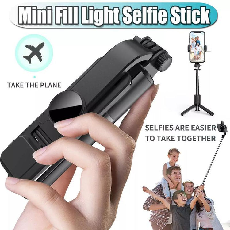 Selfie Stick Tripod with Remote Control, Bluetooth- Selfie Portable Tripod Stand Phone Holder Compatible with Iphone Samsung Alloy Aluminum