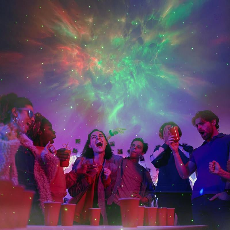 [Black Friday] Cayclay Astronaut Star Nebula Projector 4-Color Galaxy LED Night Light with Remote Control 360° Rotatable Head for Bedroom Room Decoration Christmas Birthday Gift