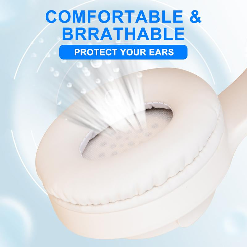 Kids Bluetooth Headphones, Kids Headphones Wireless with LED Light Up, Built-In Mic, Over-Ear Bluetooth 5.3 Headphones for School Travel Ipad Tablet 6-18 Years Boy Girl