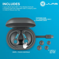 JLab Jbuds Sport ANC 4 sweatproof earbuds
