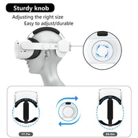 HUNDAI Design for Meta Quest 2/Quest 3/Quest 3S Elite Strap Adjustable Head Strap