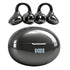 BT 5.4 Clip on Wireless Earbuds 72H Play Time Long-Battery Life Headphone OWS Open Ear Waterproof Earphone for Sport