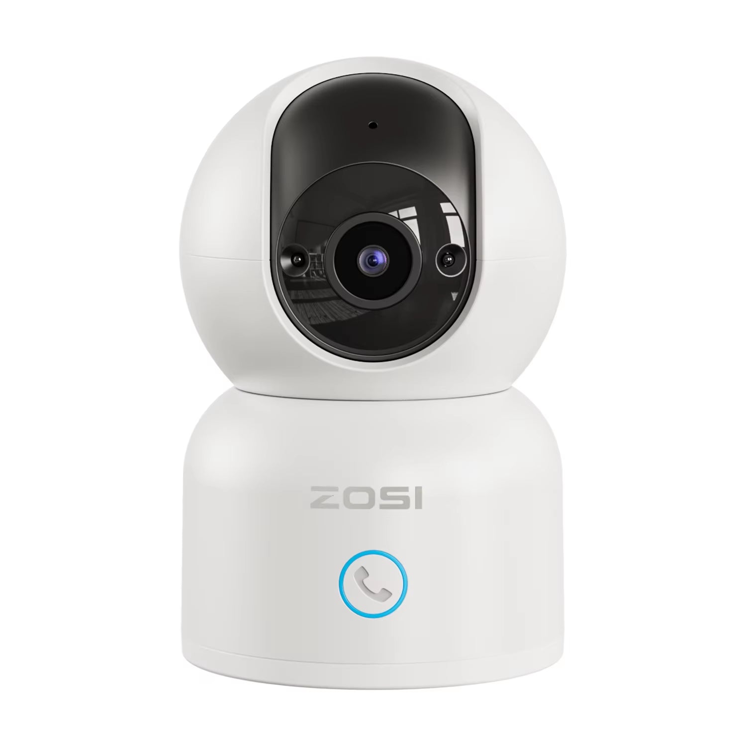 360° Smart Home Security Camera PTZ Auto Tracking Baby Monitor AI Panoramic HD Night Vision Indoor Wifi Surveillance Camera