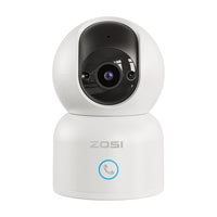 360° Smart Home Security Camera PTZ Auto Tracking Baby Monitor AI Panoramic HD Night Vision Indoor Wifi Surveillance Camera
