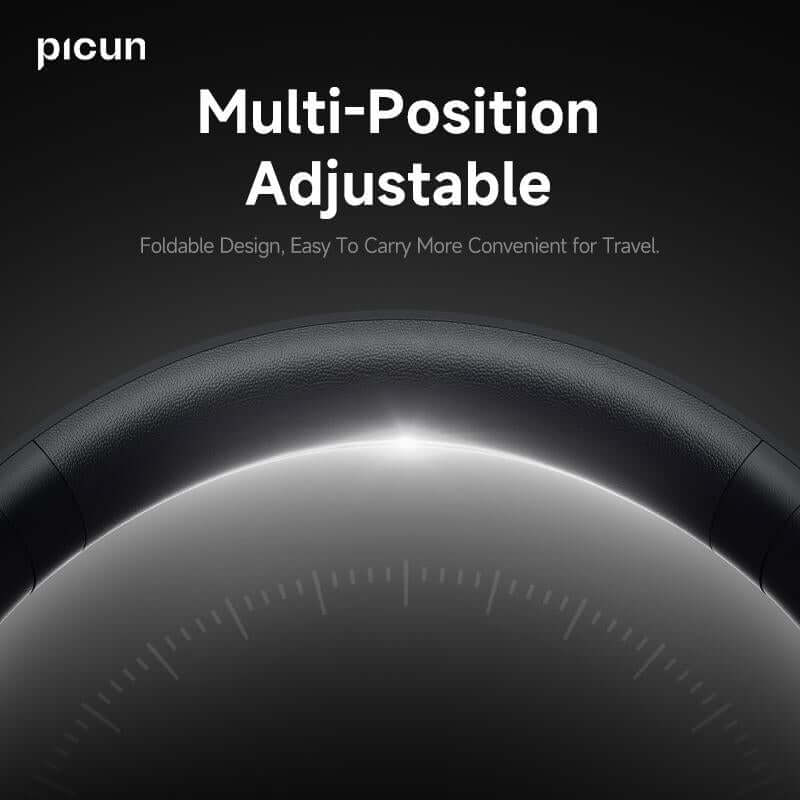 Picun B5 headphones music playback angle