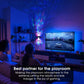 【AUTO on in Dark】Night Lights Plug into Wall, 9-Color RGB Galaxy with Dusk to Dawn Sensor, Star Projector for Bedroom, Kids, Bathroom, Home Gaming Room Decor, Christmas Gifts