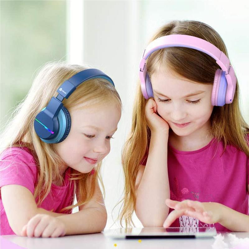 iClever headphones with adjustable headband for kids