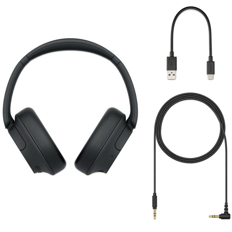 Sony WH-CH720N wireless noise cancelling headphones on ear display
