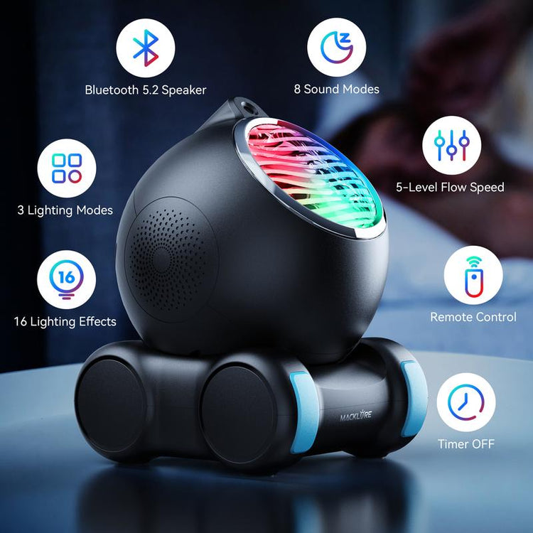 Galaxy Projector, Star Projector for Bedroom, Night Lights for Kids Room with White Noise, Bluetooth Speaker, Timer and Remote, Room Decor, Gifts for Kids, Adults, Birthday,Audio,Space,Starry
