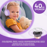 Kids headphones with volume limiter Vinamass A63 adjustable headband