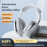 Over-Ear Wireless Bluetooth Headphones with Active Noise Cancellation Hi-Res Audio Long Battery Life Lightweight Portable Design Built-In Microphone for Clear Calls New Bluetooth 5.1
