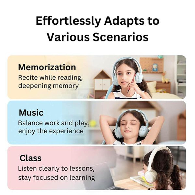 Bluetooth Wireless Headphones with 65H battery life