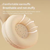 Wireless Headphones, Foldable Gaming Bluetooth-Compatible Headset with Built-In Microphone, Portable Foldable Headset for Home Outdoor, Headphones for Gym, Gift